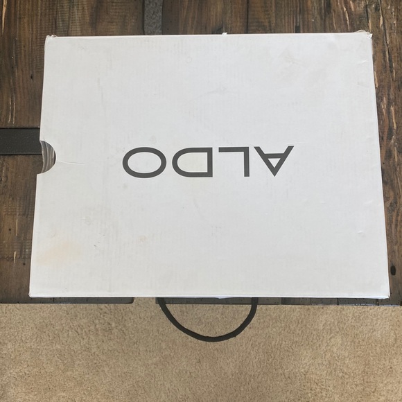 ALDO OCENAMA black wedge heels - Picture 4 of 5